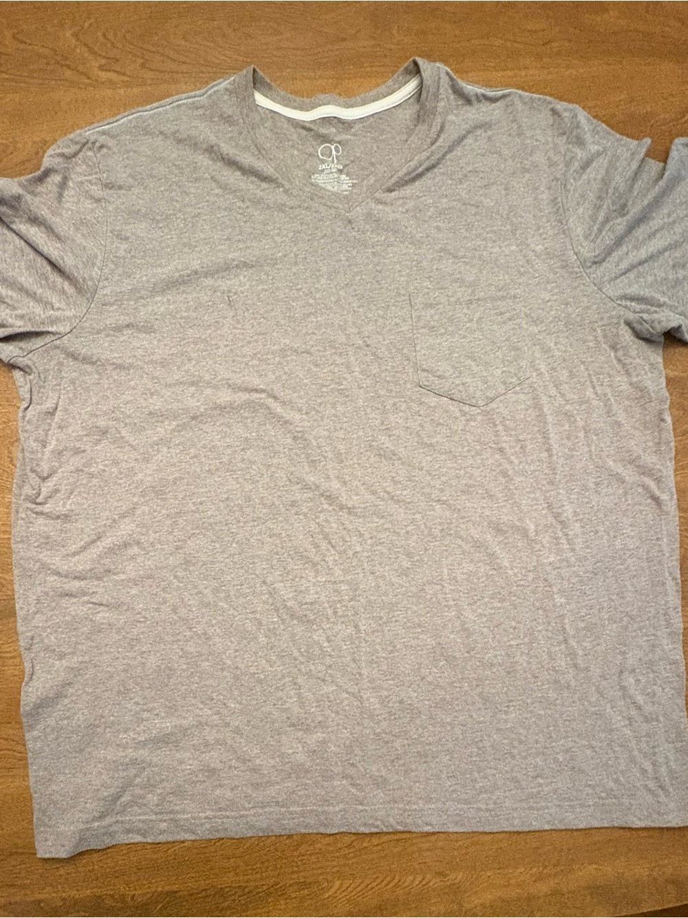 OP Men’s Short Sleeve Pocket Tee - Light Gray Heather